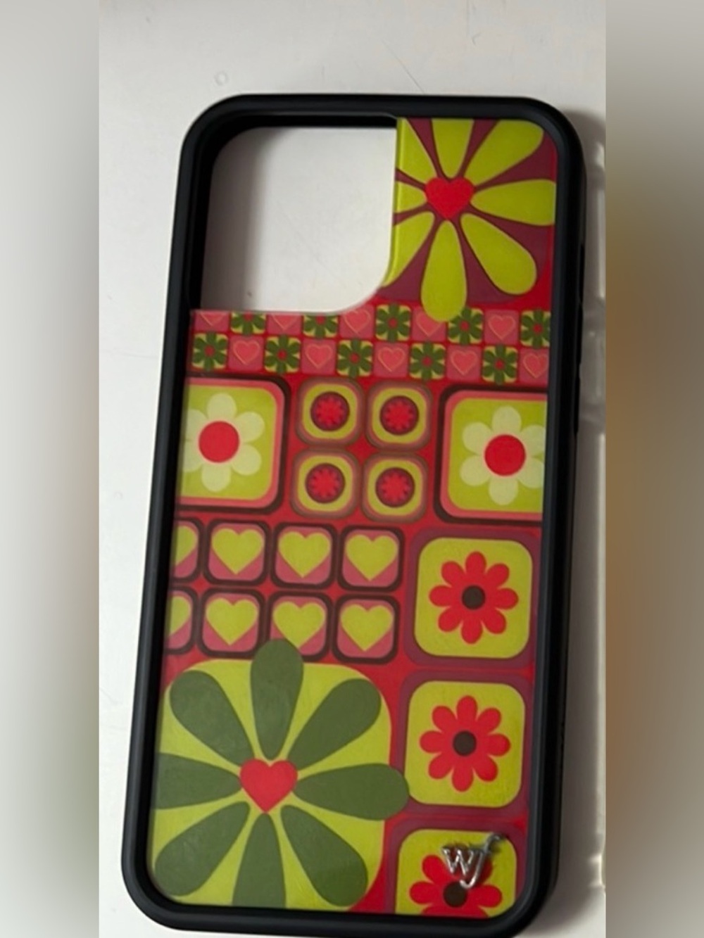 Wildflower iPhone 13 Pro Max Case Retro Heart & Floral